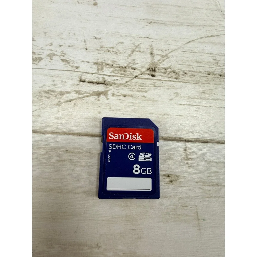 SanDisk 8GB SDHC Memory Card Class 4 Blue SDSDB-008G-B35 Flash Memory Card